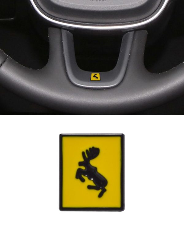 Älg emblem till ratt passande Polestar/Volvo - Flera färger - Bild 4
