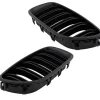BMW F10/F11/M5 svart grill/njurar dubbelribbad - Bild 2