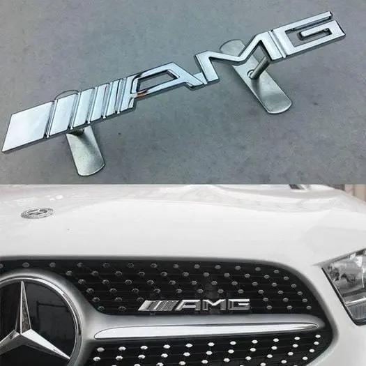 AMG emblem till grill - Krom 1 AMG emblem till grill - Krom