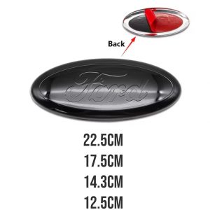 Svarta FORD emblem fram/bak (Flera storlekar)