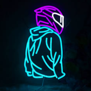 Produkter 27 LED Neon Skylt – Bikelife (42×25 cm) till garage/hem/kontor