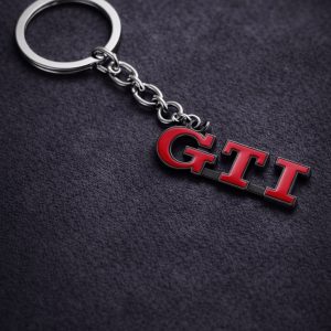Volkswagen GTI Nyckelring – Röd/Svart
