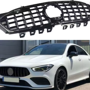 Mercedes CLA GT grill - 2019-2023 W118/C118/X118 + CLA35 - Blanksvart