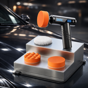 Hem 15 Trådlös polermaskin mini – För bilvård, MC, vaxning, interiör & hem