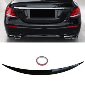 Hem 13 Mercedes E-klass W213 sedan 2017-2019 vinge/spoiler - Blanksvart