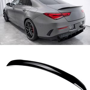 Hem 11 Mercedes CLA + CLA35 C118 2018-2024 vinge/spoiler - Blanksvart