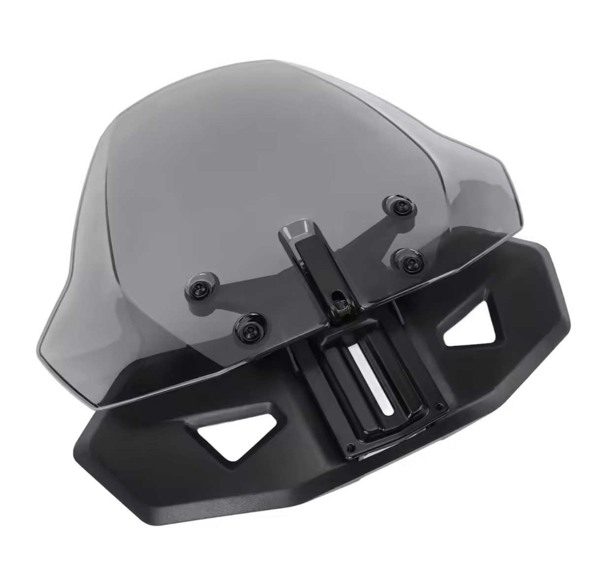 Can am Ryker justerbar vindruta - Röktonad/Klar 4 Can am Ryker justerbar vindruta - Röktonad/Klar - Bild 4