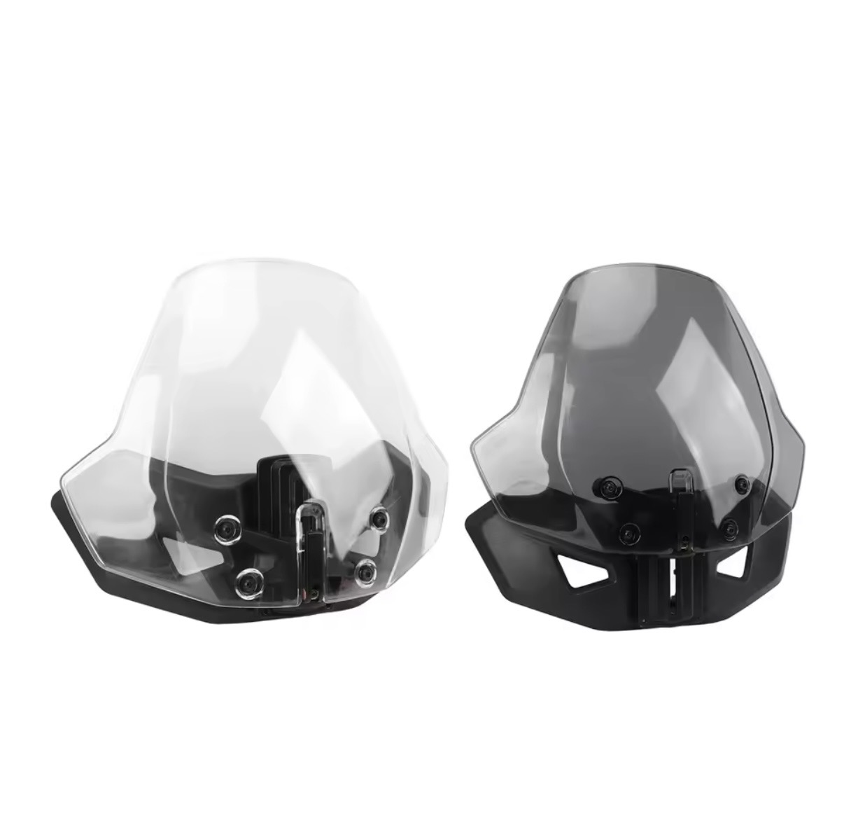 Can am Ryker justerbar vindruta - Röktonad/Klar 3 Can am Ryker justerbar vindruta - Röktonad/Klar - Bild 3