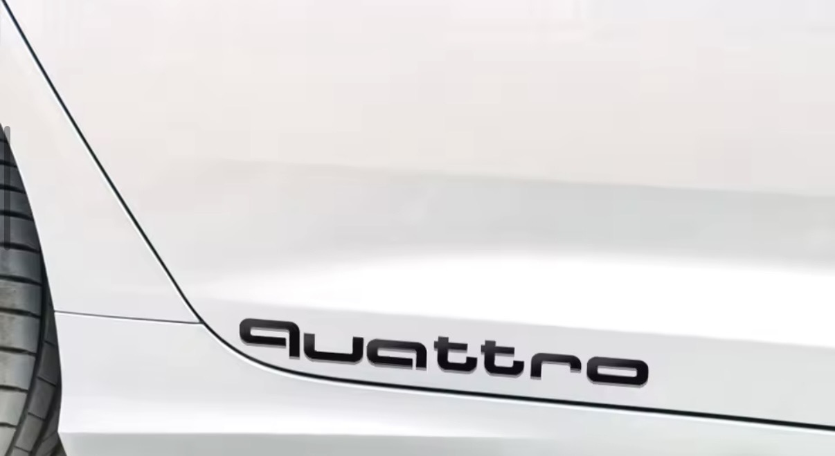 Quattro emblem till Audi - Front/backlucka/sidokjol (Svart/krom/mattsilver) 6 Quattro emblem till Audi - Front/backlucka/sidokjol (Svart/krom/mattsilver) - Bild 6