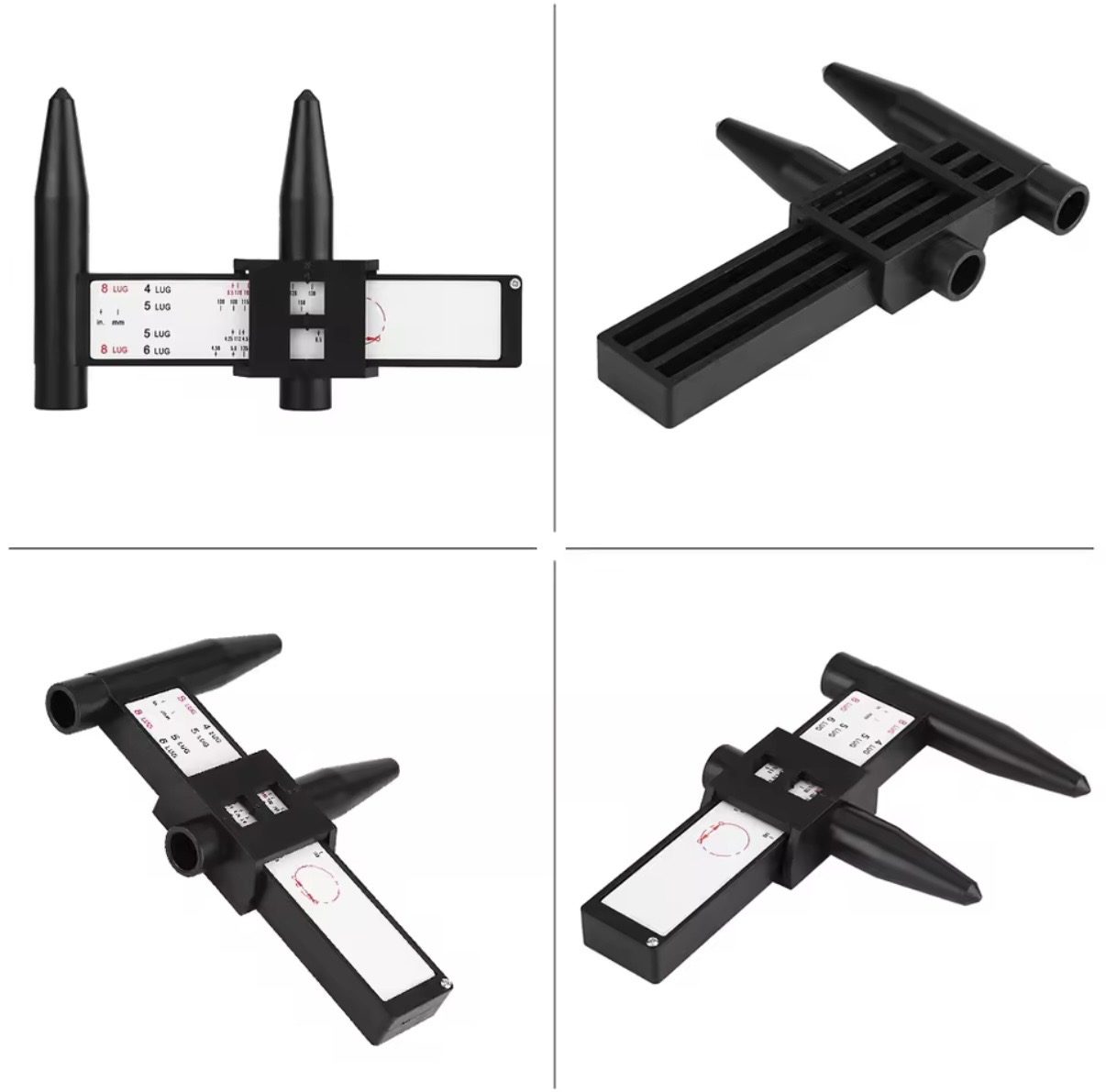 Bultcirkelmätare (PCD) för fälgar (Bultmönster) 2 Bultcirkelmätare (PCD) för fälgar (Bultmönster) - Bild 2