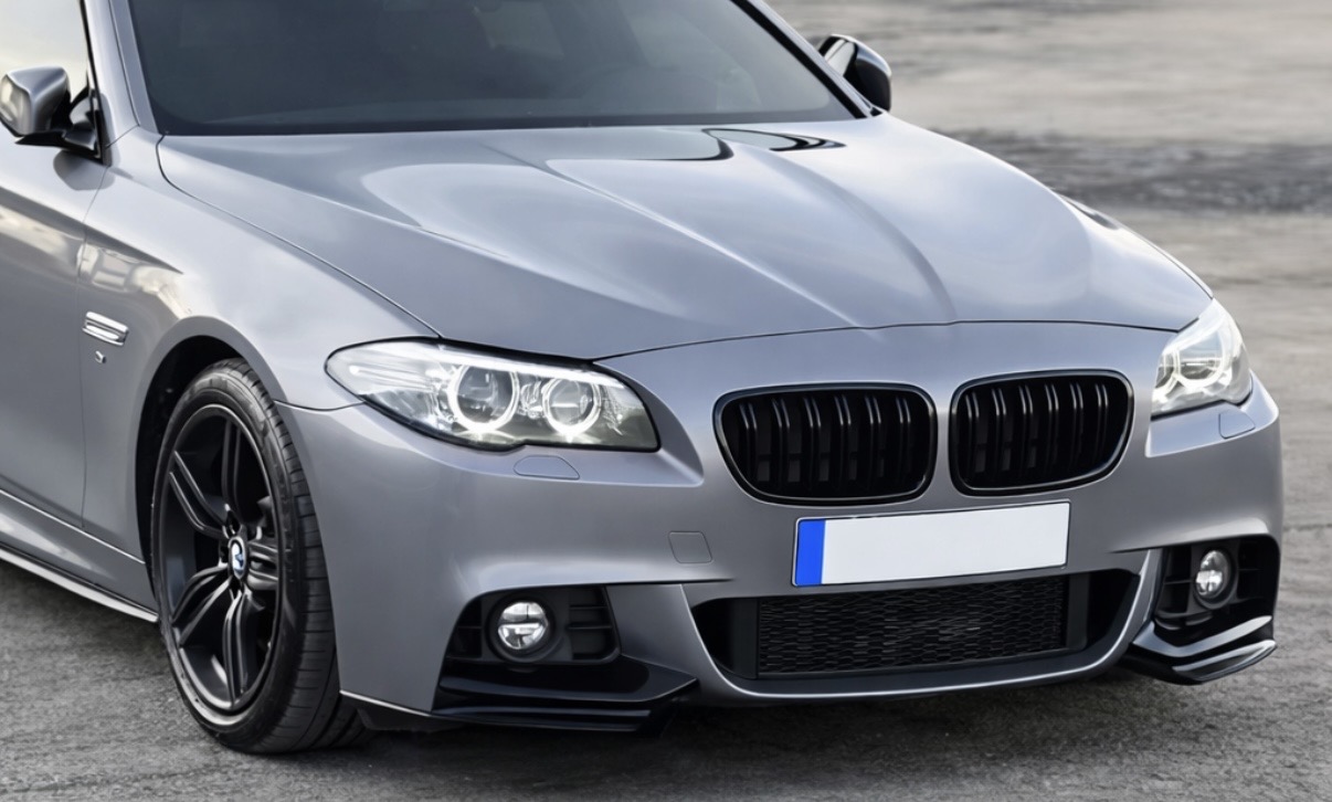 BMW F10/F11/M5 splitters till fronten (Blanksvart/”Kolfiber”) 5 BMW F10/F11/M5 splitters till fronten (Blanksvart/”Kolfiber”) - Bild 5