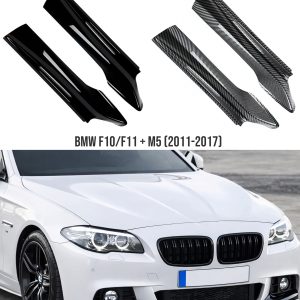 Hem 13 BMW F10/F11/M5 splitters till fronten (Blanksvart/”Kolfiber”)