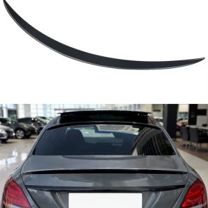 Hem 9 Mercedes Benz C-klass W205 2015-2021 spoiler/vinge - Blanksvart
