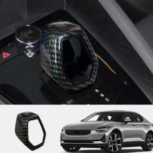 Hem 17 "Kolfiber" växelspakskåpa passande Polestar 2