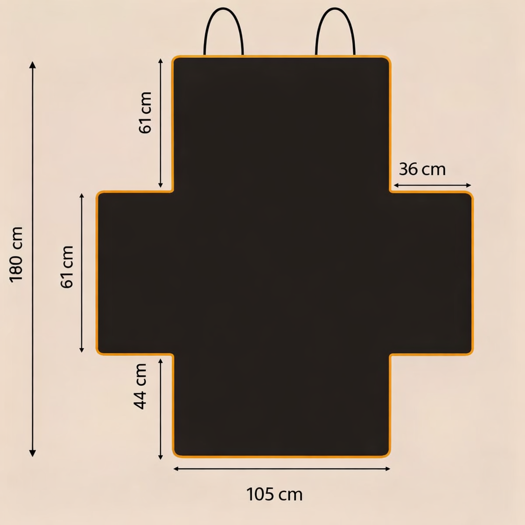 Bagageskydd till bil – Vattentätt lastskydd med full täckning | Skydda bagageutrymmet enkelt 4 Bagageskydd till bil – Vattentätt lastskydd med full täckning | Skydda bagageutrymmet enkelt - Bild 4