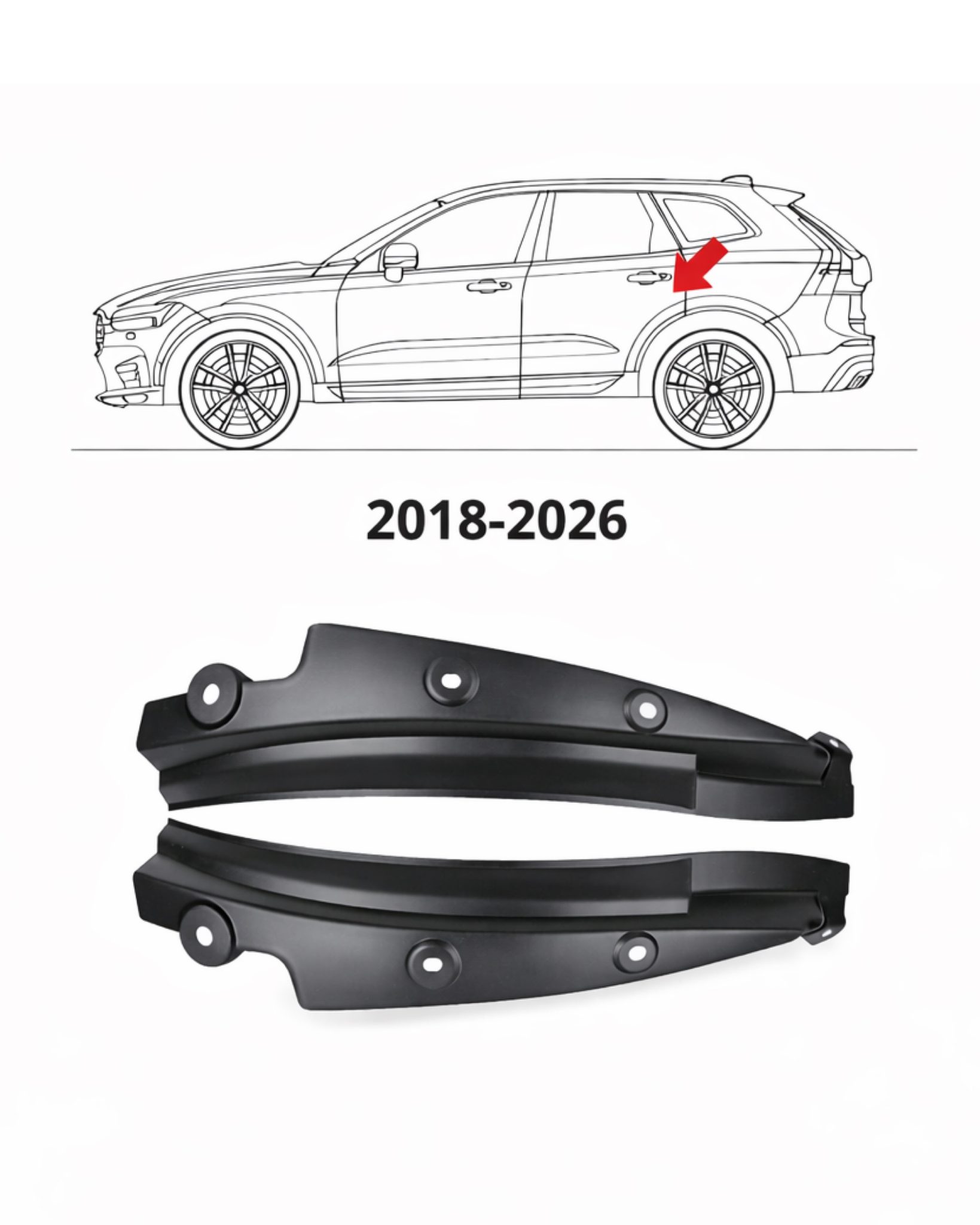 XC60 St nkskydd Hjulhus 2018 2026 2 pack xc60-st-nkskydd-hjulhus-2018-2026-2-pack