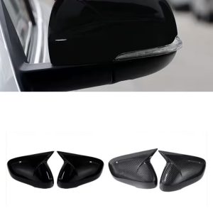 Hem 5 Sportiga spegelkåpor passande V60/S60 2011-2017 - Blanksvart/”Kolfiber”