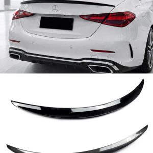 Hem 7 Mercedes C-klass W206 2022-2026 vinge/spoiler - Blanksvart/”Kolfiber”