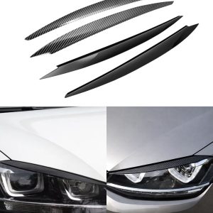 Hem 5 Ögonlock till Volkswagen Golf MK7 2013-2017 - Blanksvart/”Kolfiber”