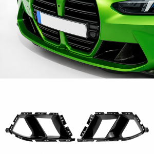 Hem 8 BMW M3/M4 G80 G82 2021-2024 kåpa till luftintag- Blanksvart/”Kolfiber”