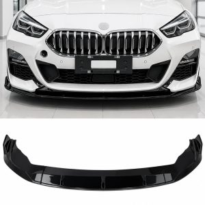 BMW 2-serie F44 2019-2025 frontläpp splitter - Blanksvart