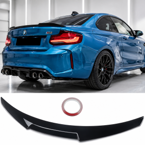 BMW M2 F87 2016-2021 BMW 2-serie F22 2014-2021 spoiler vinge - Blanksvart