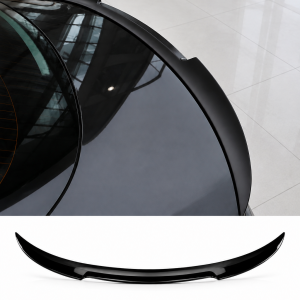Hem 5 Tesla Model 3/Y spoiler vinge - Blanksvart/Matt/Blank ”kolfiber”