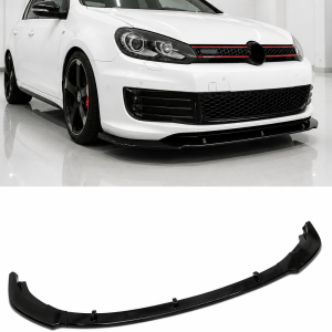 Hem 5 Volkswagen Golf MK6 2009-2013 GTD GTI frontläpp splitter - Blanksvart
