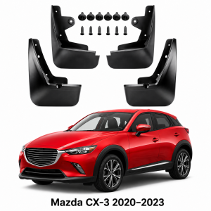 Passande Mazda CX-3 Stänkskydd/Mudflaps 4-pack – Passar 2020-2023