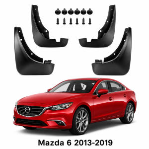 Passande Mazda 6 Stänkskydd/Mudflaps 4-pack – Passar 2013-2019