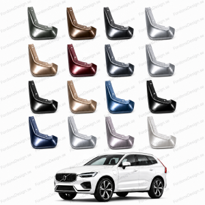 Hem 5 Lackerade stänkskydd/mudflaps passande XC60 2018-2026 - Flera färger
