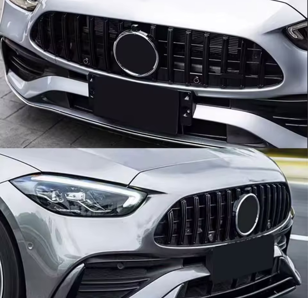 Mercedes CLE/CLE53 GT grill W236 2024-2026 (Svart/Svartkrom) 5 Mercedes CLE/CLE53 GT grill W236 2024-2026 (Svart/Svartkrom) - Bild 5