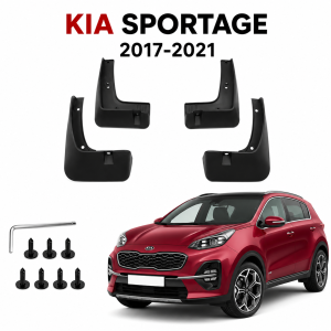 Passande KIA sportage Stänkskydd/Mudflaps 4-pack – Passar 2017-2021
