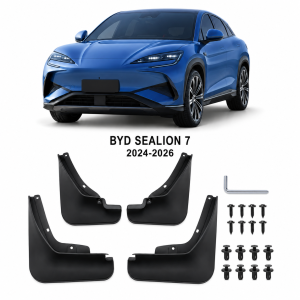 Hem 12 Passande BYD SEALION 7 Stänkskydd/Mudflaps 4-pack – Passar 2024-2026