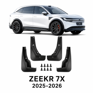Hem 10 Passande ZEEKR 7X Stänkskydd/Mudflaps 4-pack – Passar 2025-2026