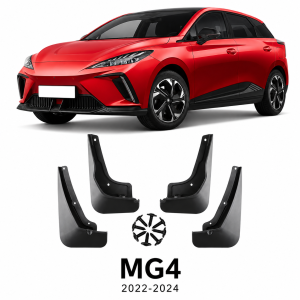 Hem 6 Passande MG4 Stänkskydd/Mudflaps 4-pack – Passar 2022-2024